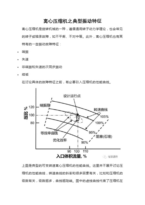 离心压缩机之典型振动特征