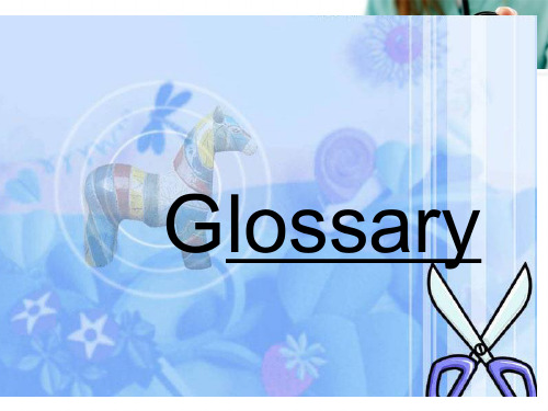 unit 3 glossary