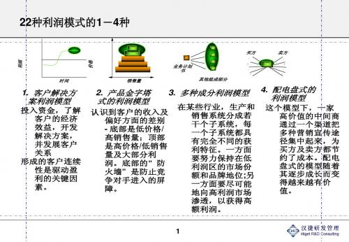 22种利润模式