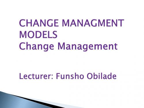 ChangeManagementModels