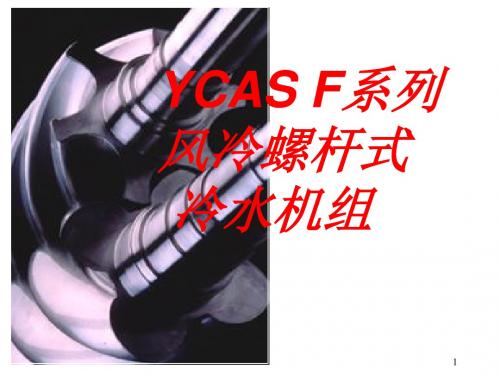 YCASF系列风冷螺杆式冷水机组