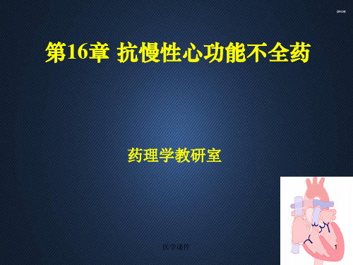 抗充血性心力衰竭药 ppt课件