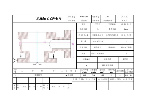 工序卡片