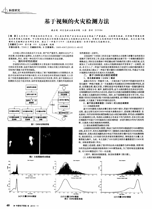 基于视频的火灾检测方法