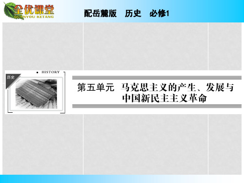 高中历史 第19课俄国十月社会主义革命课件 岳麓版必修1