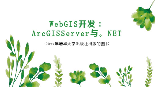 WebGIS开发：ArcGISServer与。NET