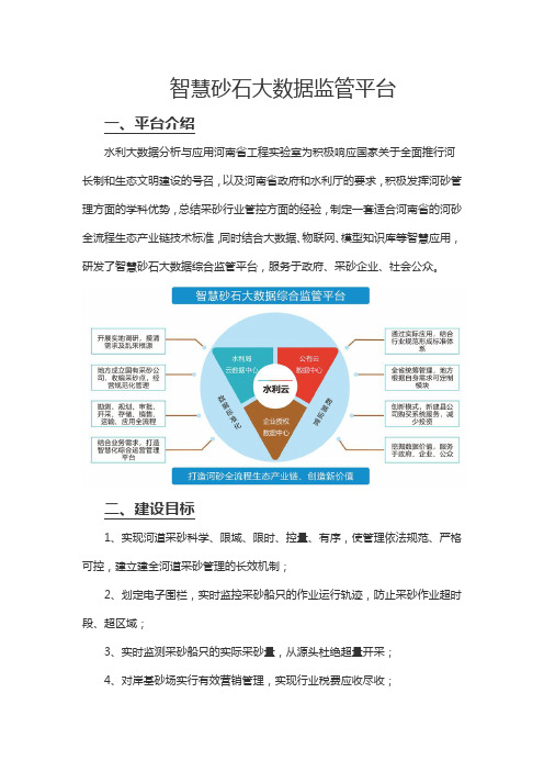 华水信息智慧砂石大数据监管平台