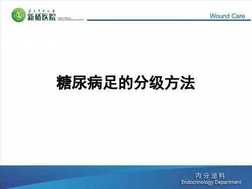 糖尿病足的分级方法