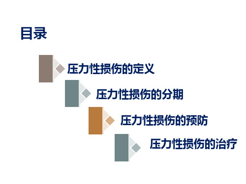 医学压力性损伤的预防及治疗培训课件