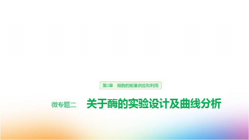 高中生物必修1优质课件 微专题二 关于酶的实验设计及曲线分析