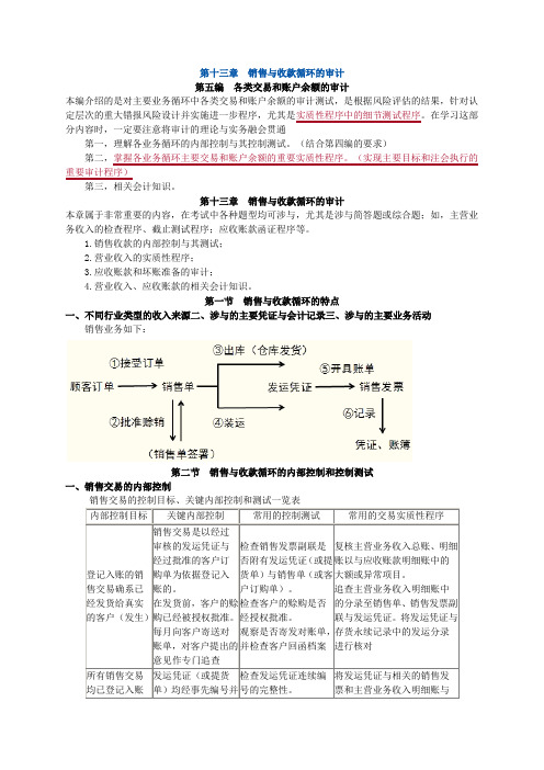 审计13年讲义13