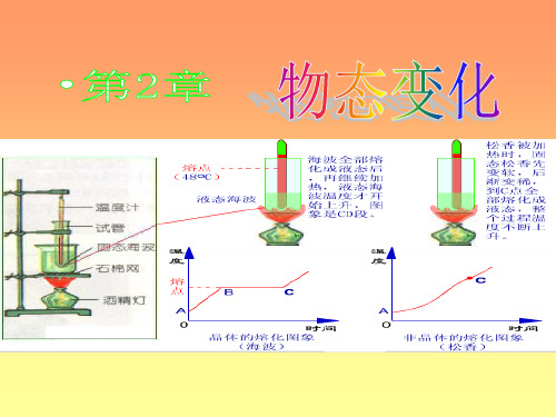 苏科版九年级物理学习共同体中考总复习     第2章物态变化复习26张PPT