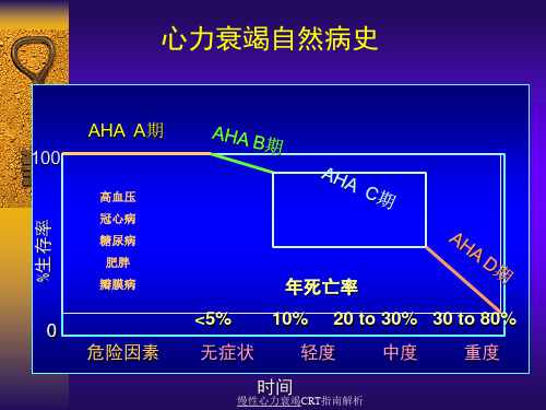 慢性心力衰竭CRT指南解析课件