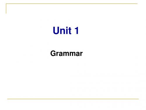 Unit 1-Grammar 倒装