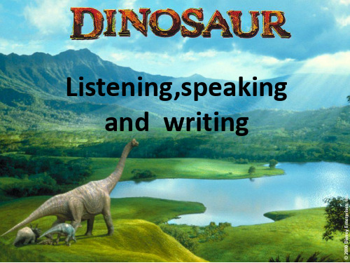 高一英语必修二Unit4 Listening,speakingand writing课件