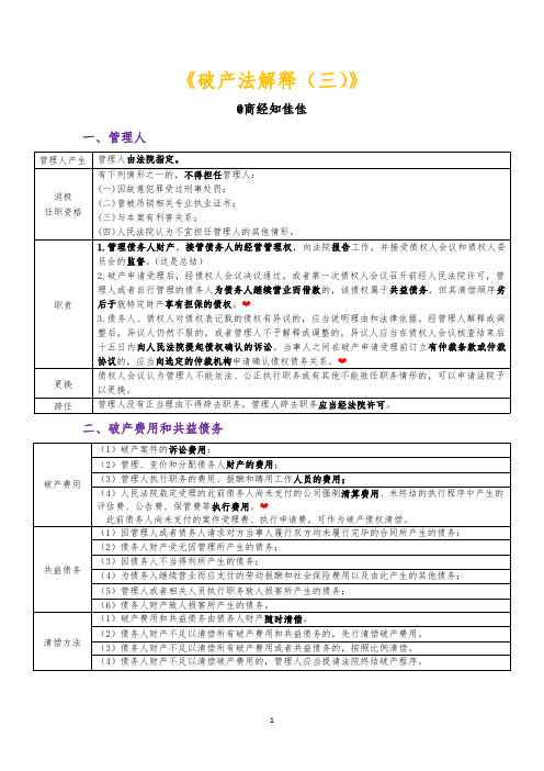 《破产法解释(三)》和《保险法解释(四)》刘佳