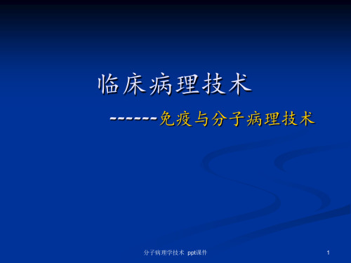 分子病理学技术 ppt课件