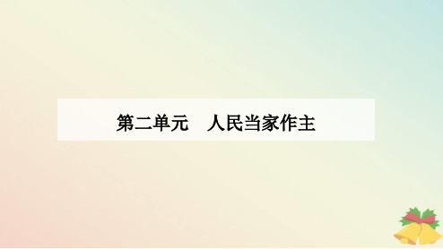 新教材2023高中政治第二单元人民当家作主第四课人民民主专政的社会主义国家第二框坚持人民民主专政课件