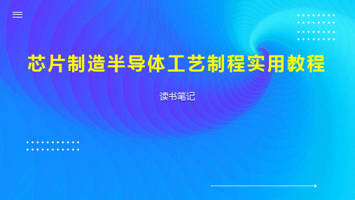 芯片制造半导体工艺制程实用教程