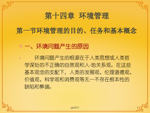 环境管理  ppt课件