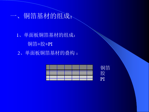 FPC板基本组成培训资料