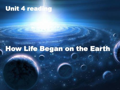 人教版高中英语必修三课件：Unit4Astronomy-thescienceofthestarsReading(共30张PPT)