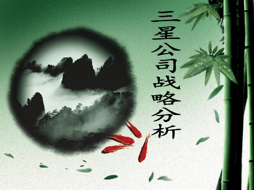 三星战略分析..介绍