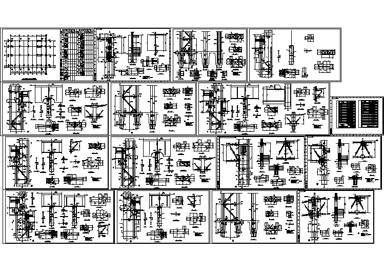 重钢结构厂房建筑布置参考图