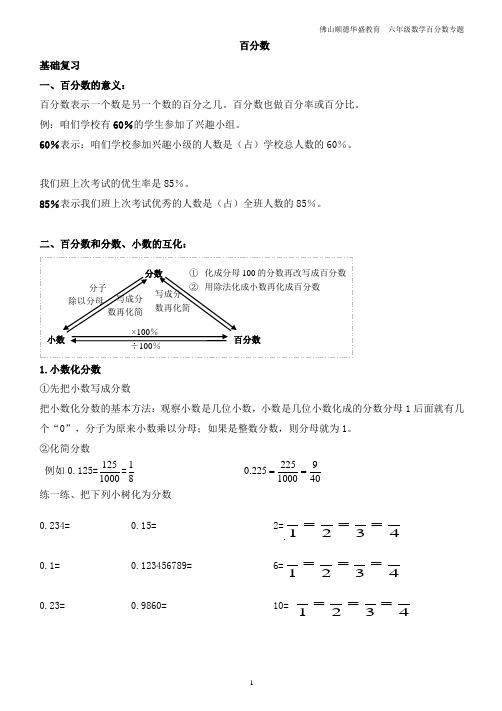 百分数专题