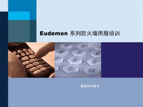 Eudemon_系列防火墙基础知识-PPT精品文档