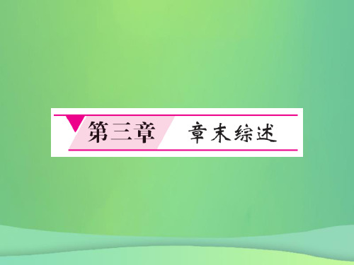 七年级地理上册第3章世界的居民章末综述习题课件(新版)湘教版(共19张PPT)