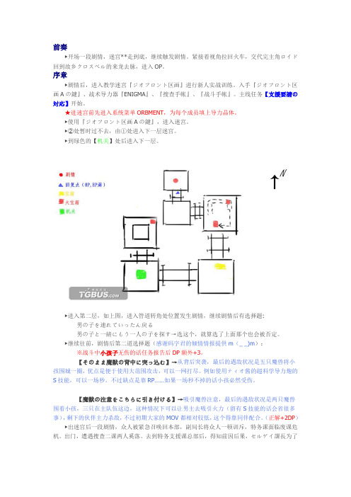 零之轨迹 完全攻略