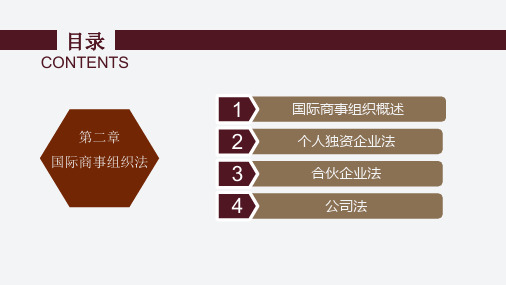 2.4公司法 课件-《国际商法》同步教学(高教版)