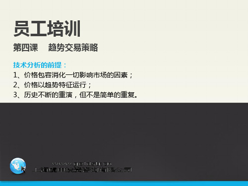 外汇交易技术分析之趋势交易策略