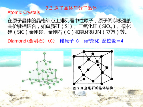 无机化学——原子晶体与分子晶体