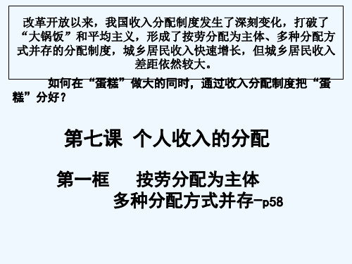 经济生活 PPT课件