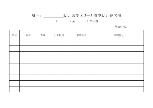 花名册(样1-15)