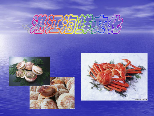 湛江海鲜文化(ppt 10)