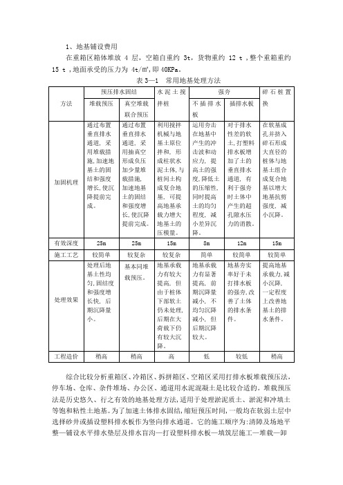 集装箱堆垛场规划资料