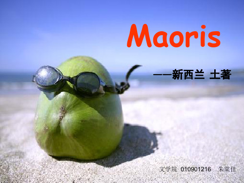 毛利人Maoris课件