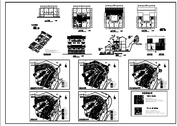 【设计图纸】住宅设计建筑分析图(精选CAD图例)