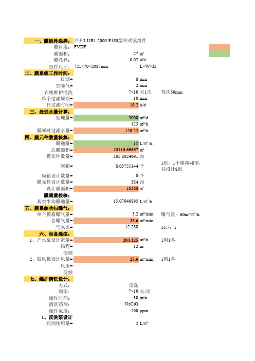 MBR设计计算书