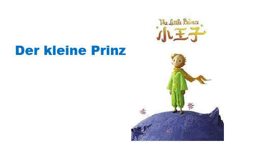 Der kleine Prinz 德语 小王子