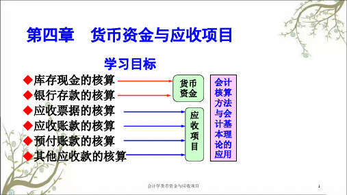 会计学货币资金与应收项目课件