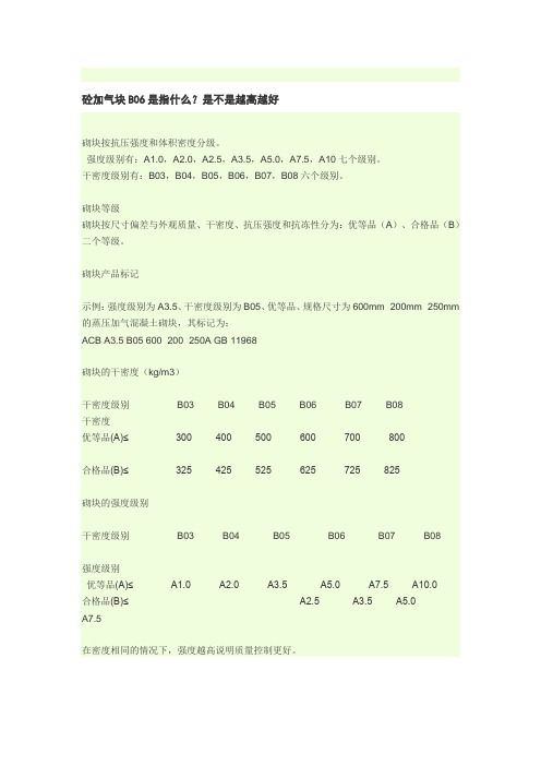 砼加气块强度