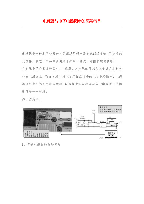 电感器与电子电路图中的图形符号