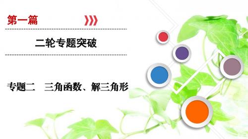 2019年高考数学《优化指导》PPT教学课件第1篇 专题2