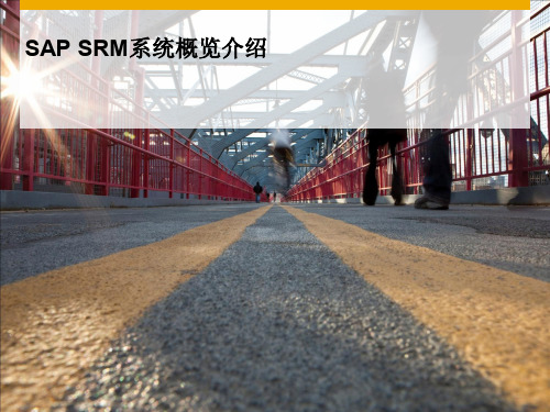 SAP SRM系统概览介绍