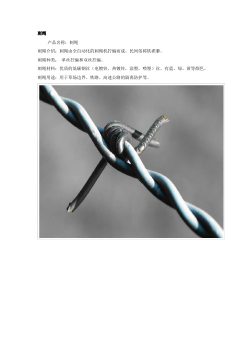 刺绳