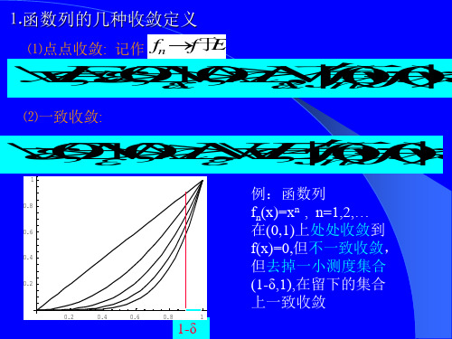 可测函数的收敛性46189PPT资料31页